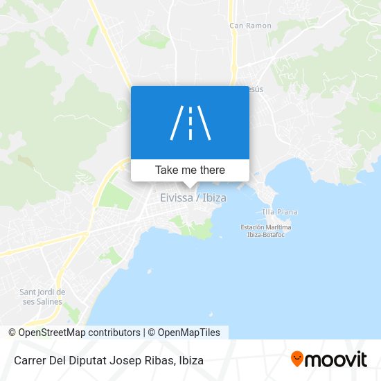 Carrer Del Diputat Josep Ribas map