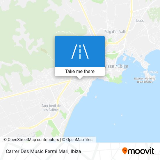 Carrer Des Music Fermi Mari map