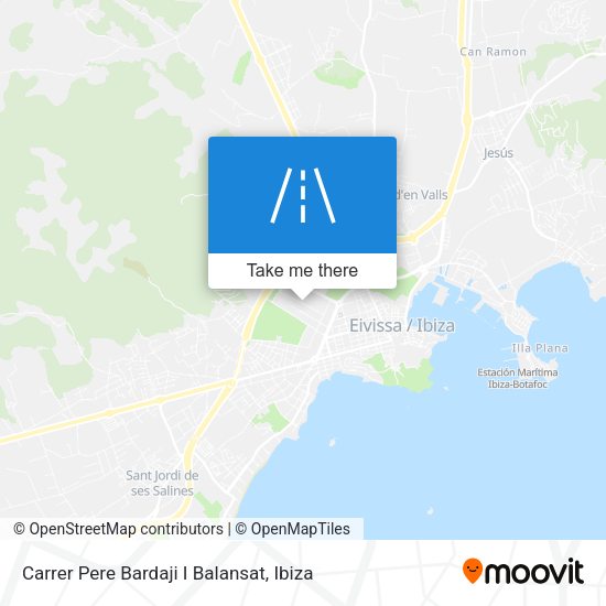 Carrer Pere Bardaji I Balansat map