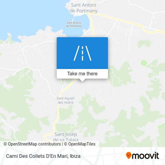 Camí Des Collets D'En Marí map