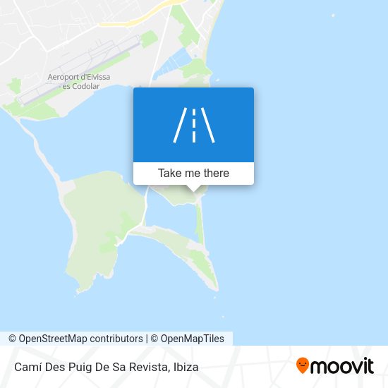 Camí Des Puig De Sa Revista map
