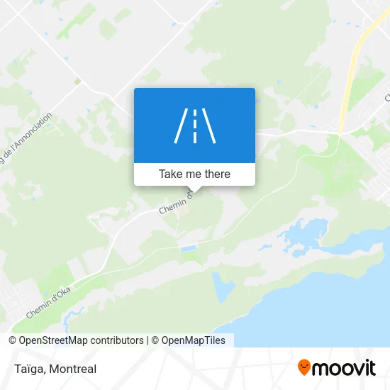 Taïga map