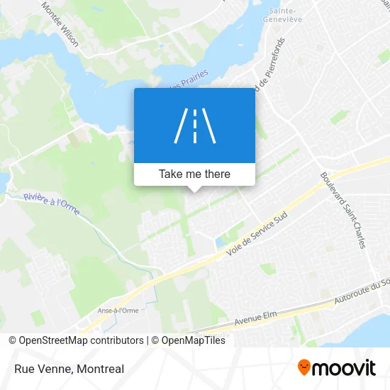 Rue Venne map