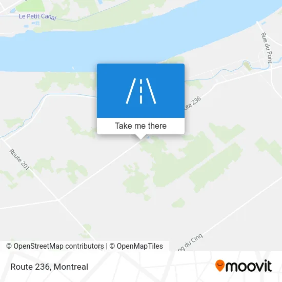 Route 236 map