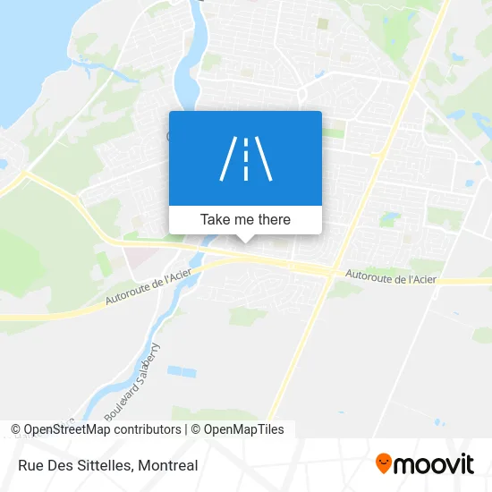 Rue Des Sittelles map