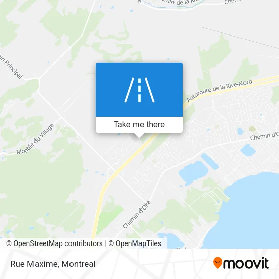 Rue Maxime map