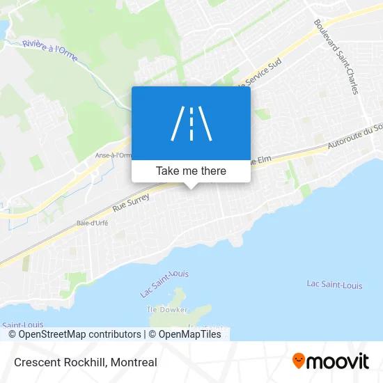 Crescent Rockhill map