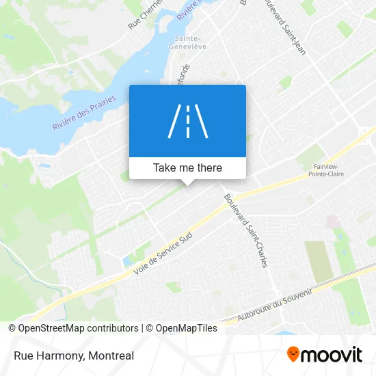 Rue Harmony map