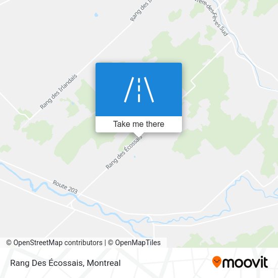 Rang Des Écossais map