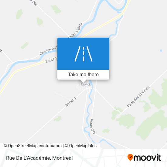 Rue De L'Académie map