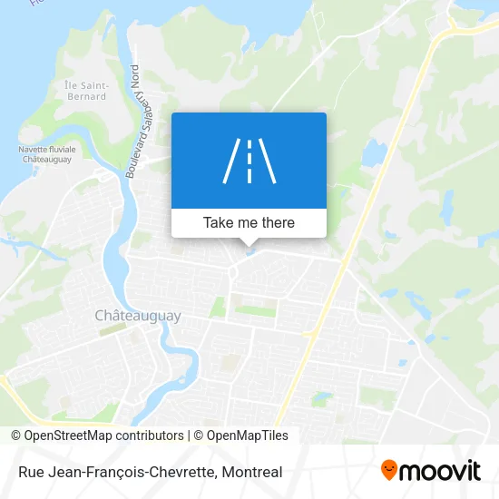 Rue Jean-François-Chevrette map