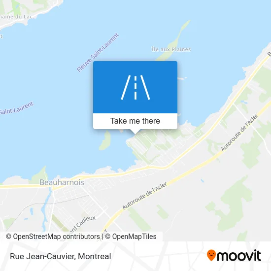 Rue Jean-Cauvier map