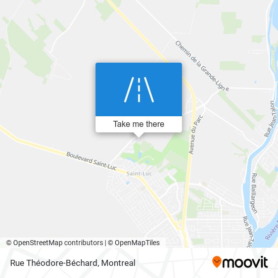 Rue Théodore-Béchard map