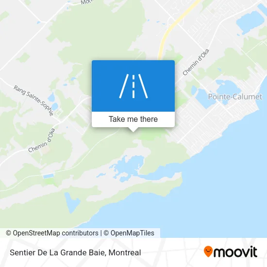 Sentier De La Grande Baie map