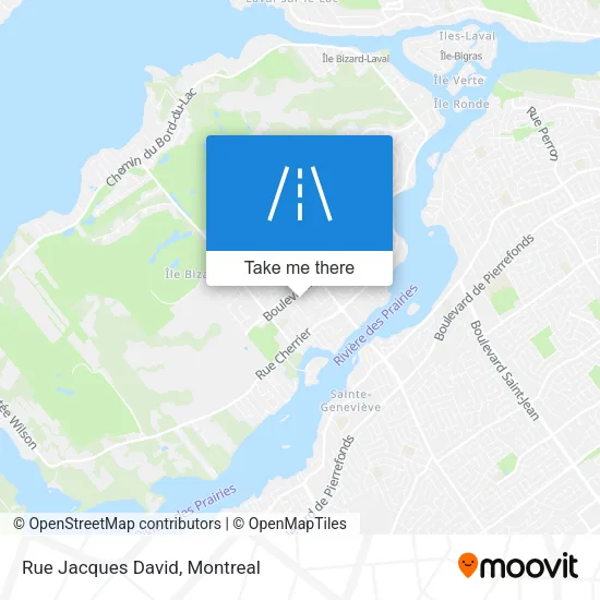 Rue Jacques David map