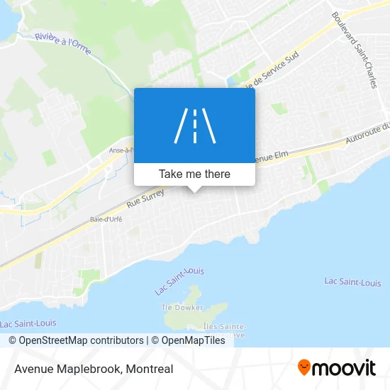 Avenue Maplebrook map