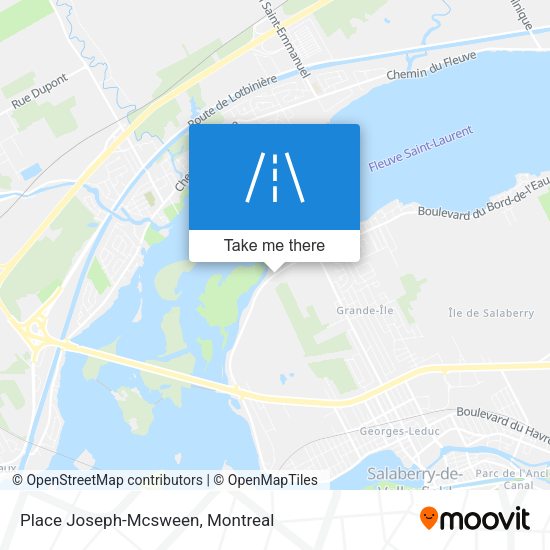 Place Joseph-Mcsween map