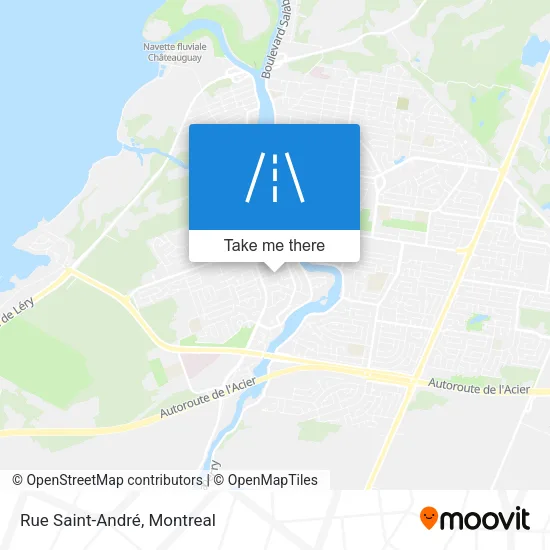 Rue Saint-André map