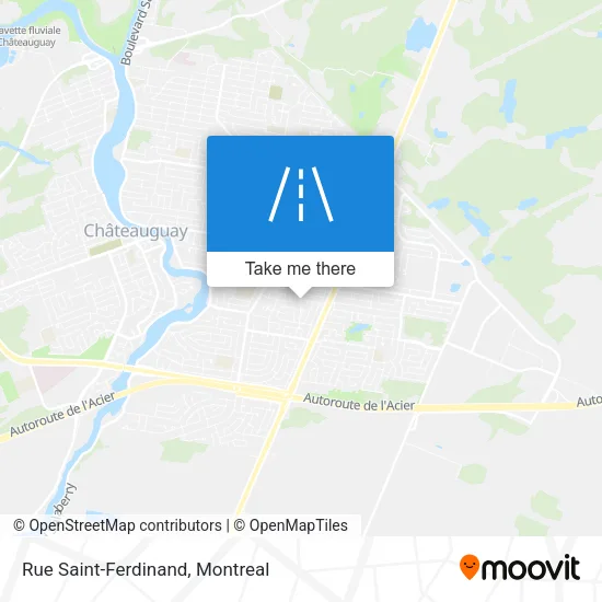 Rue Saint-Ferdinand map