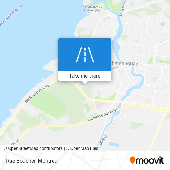 Rue Boucher map