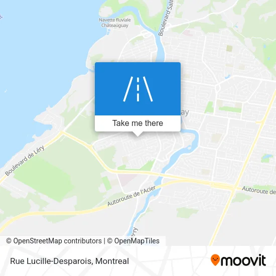 Rue Lucille-Desparois map