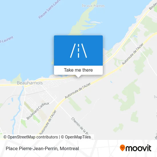 Place Pierre-Jean-Perrin map
