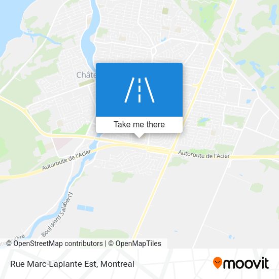 Rue Marc-Laplante Est map