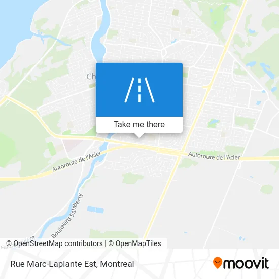 Rue Marc-Laplante Est map