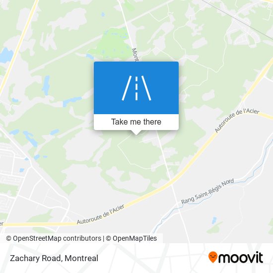 Zachary Road map