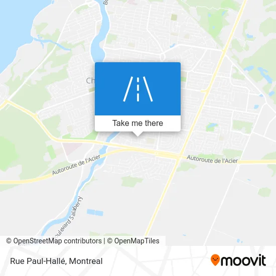 Rue Paul-Hallé map