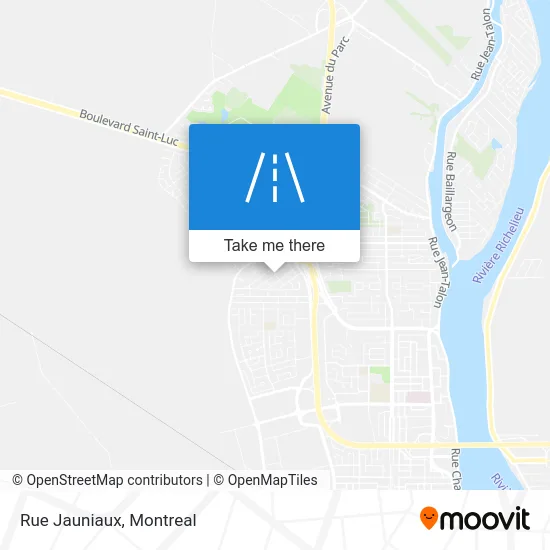 Rue Jauniaux map