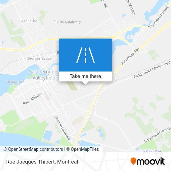 Rue Jacques-Thibert map