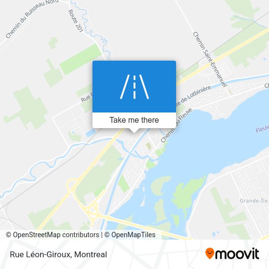 Rue Léon-Giroux map