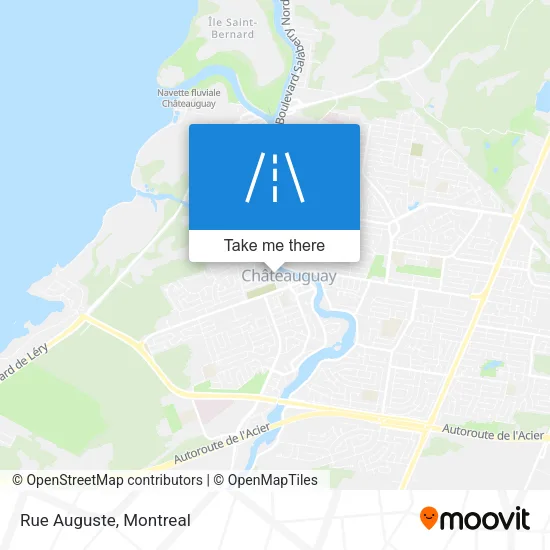 Rue Auguste map
