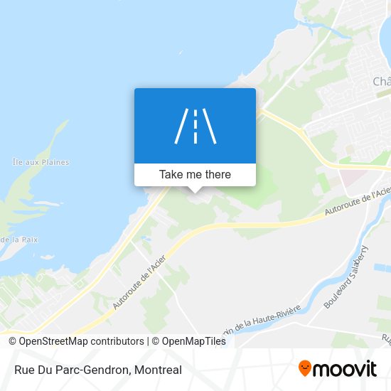 Rue Du Parc-Gendron map