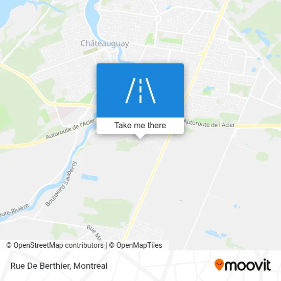 Rue De Berthier map