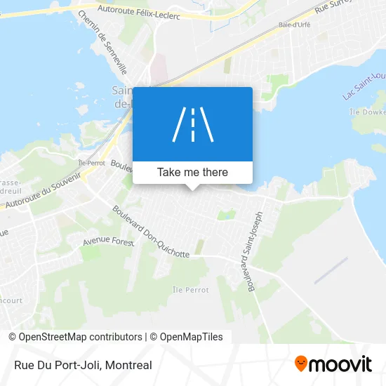 Rue Du Port-Joli map