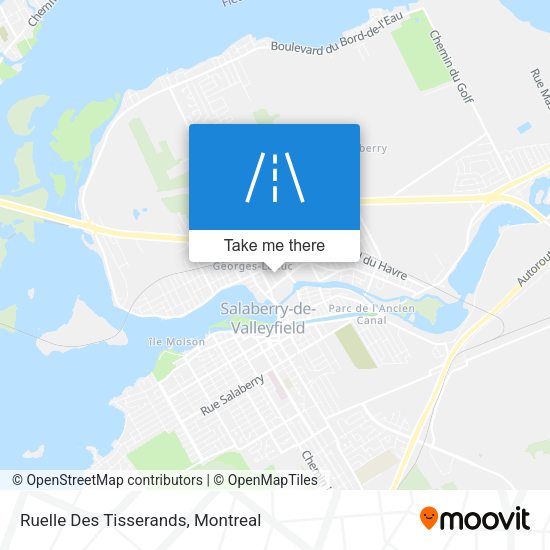 Ruelle Des Tisserands map