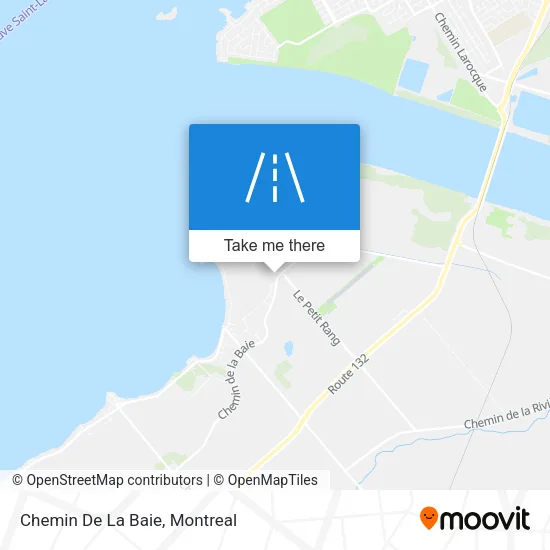 Chemin De La Baie map