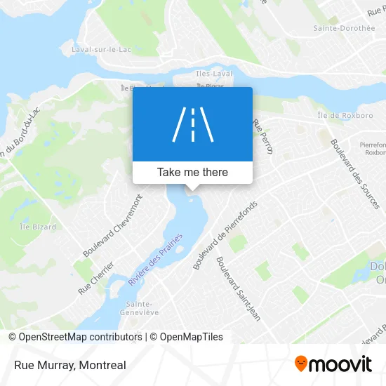 Rue Murray map