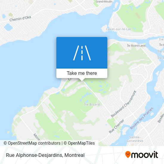Rue Alphonse-Desjardins map