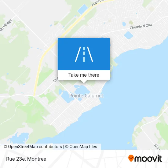 Rue 23e map