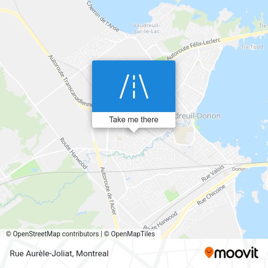 Rue Aurèle-Joliat map