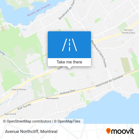 Avenue Northcliff map