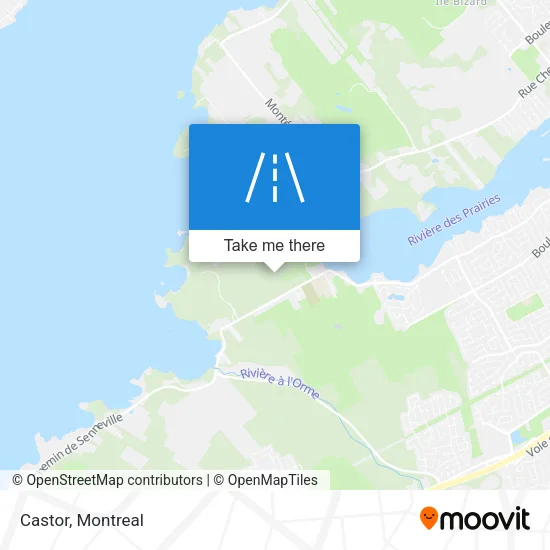 Castor map