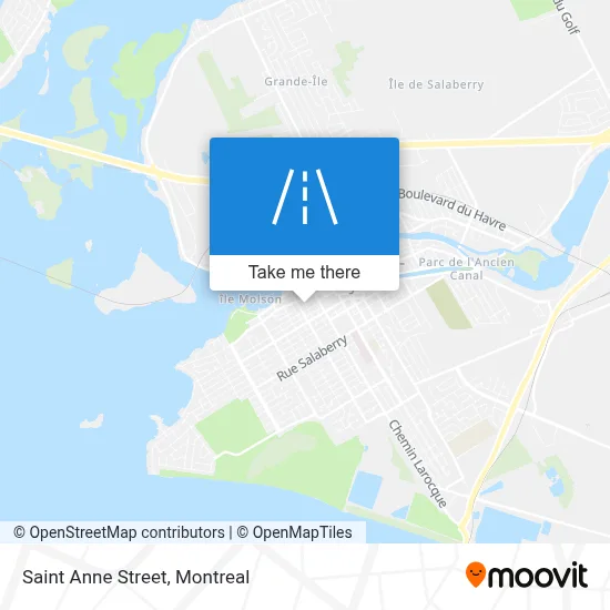 Rue Sainte-Anne map