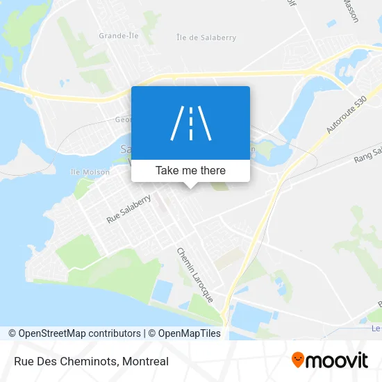 Rue Des Cheminots map