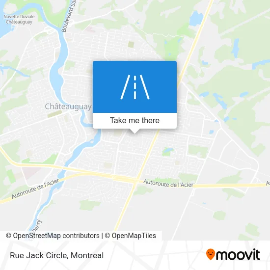 Rue Jack Circle map