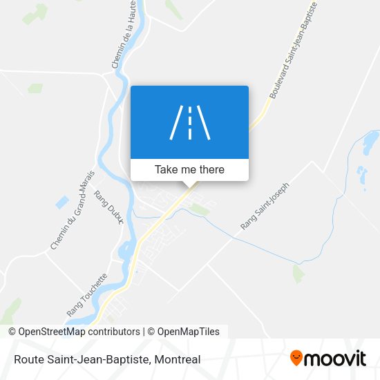 Route Saint-Jean-Baptiste map