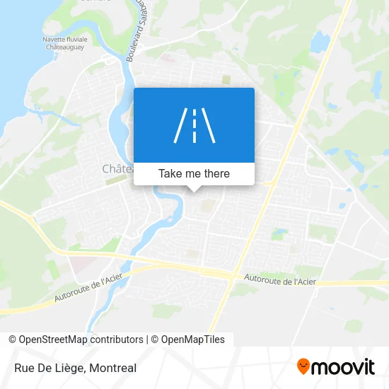 Rue De Liège map